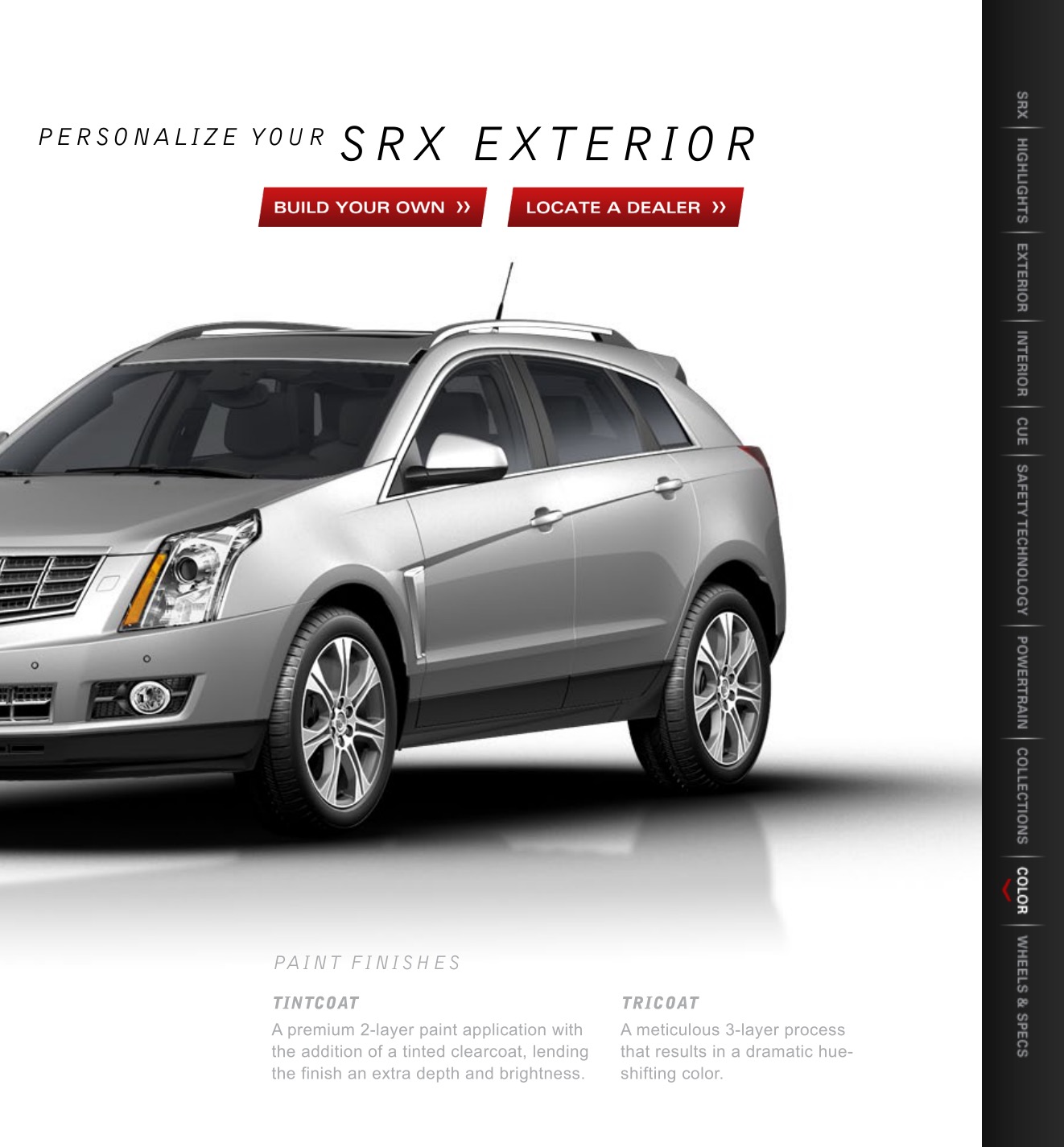 2013 Cadillac SRX Brochure Page 27